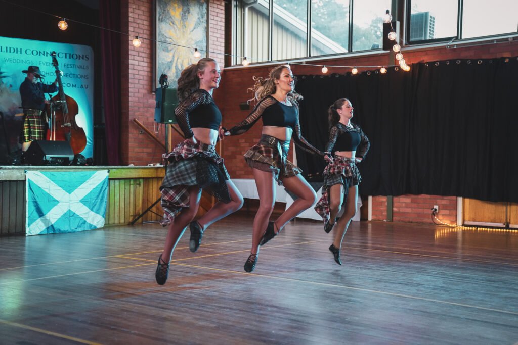 Highland Dancers at Hogmanay Hootenanny 2025