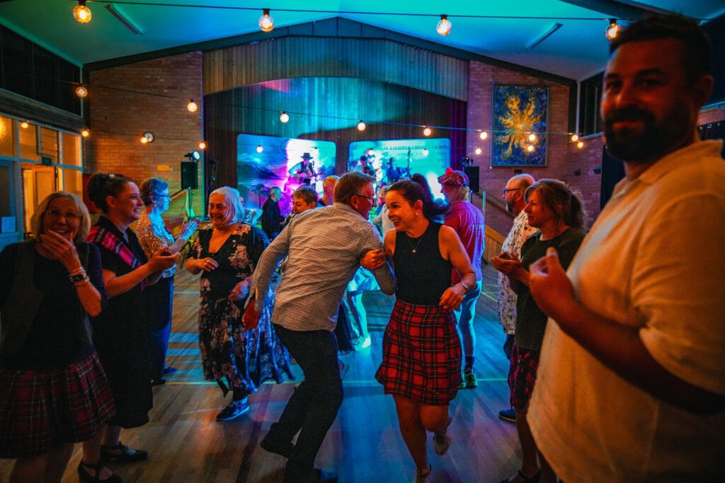 Strip the willow is always a favourite at Hogmanay Hootenanny